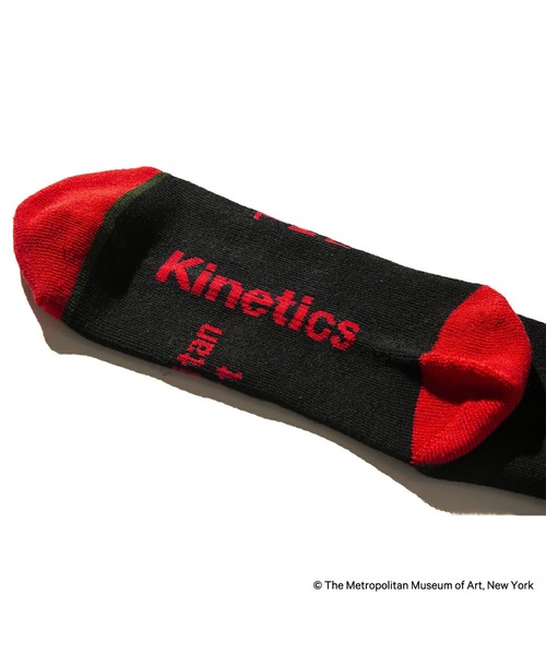 Kinetics(キネティクス)の「THE MET LOGO SOCKS for Kinetics(メトロポリタンミュージアム ロゴ ソックス フォー キネティクス コラボ)(ソックス/靴下・メンズ・ブラック・FREE)」の5枚目の写真