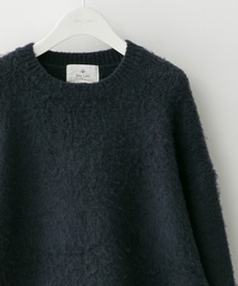モヘアタッチジャガードプルオーバー