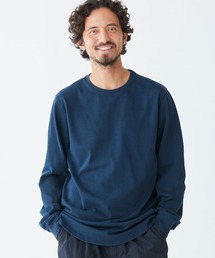 ビーンビルト・コットン・ティ、ポケットなし 長袖 米国フィット・レギュラー
