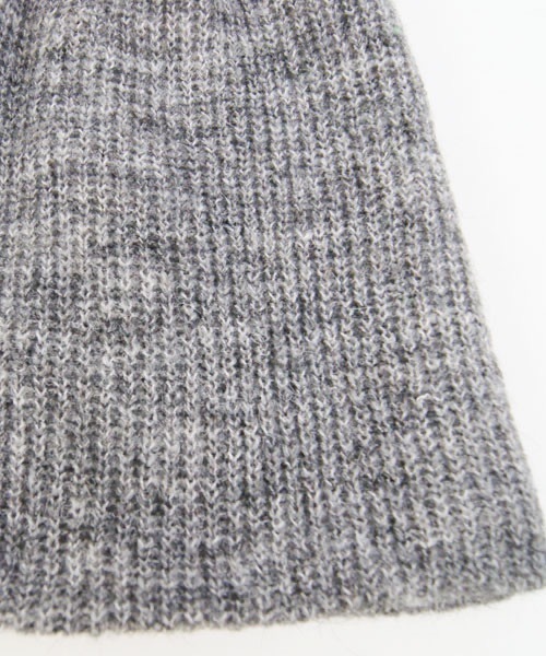 polcadot(ポルカドット)の「ETHEREAL BEANIE/エアリー ニット(ニットキャップ/ビーニー・レディース・ブラック/ベージュ/ブルー/グレー・FREE)」の10枚目の写真