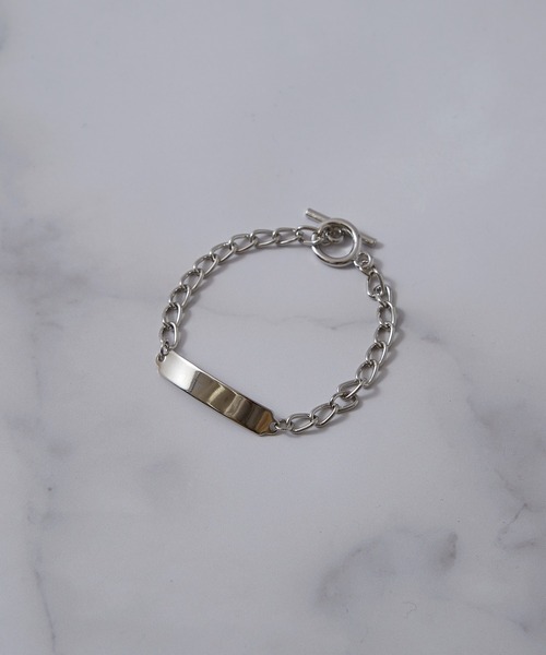 improves（インプローブス）の「プレート チェーンブレスレット（ブレスレット・メンズ・ゴールド/シルバー/シルバー系・FREE）」の5枚目の写真