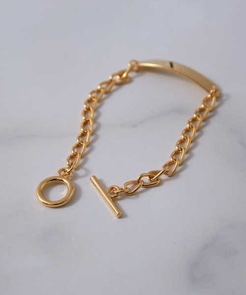 improves（インプローブス）の「プレート チェーンブレスレット（ブレスレット・メンズ・ゴールド/シルバー/シルバー系・FREE）」の12枚目の写真