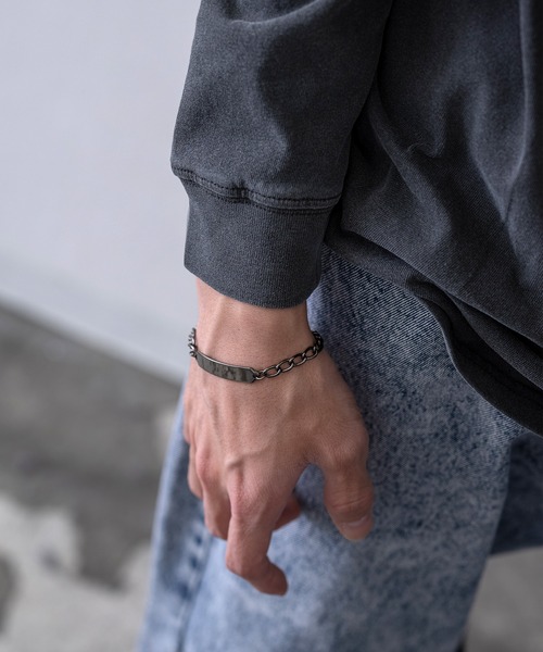 improves（インプローブス）の「プレート チェーンブレスレット（ブレスレット・メンズ・ゴールド/シルバー/シルバー系・FREE）」の7枚目の写真