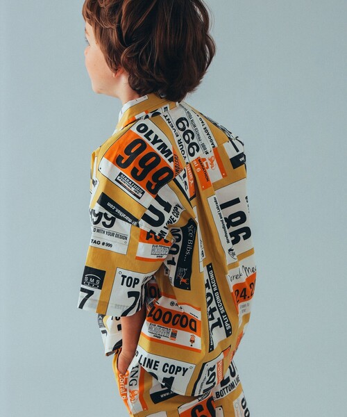 THE PARK SHOP（ザパークショップ）の「THE PARK SHOP / PARK マラソン シャツ 24（105～145cm）（シャツ/ブラウス・キッズ・ホワイト/イエロー系その他5・125/105/115/135）」の5枚目の写真