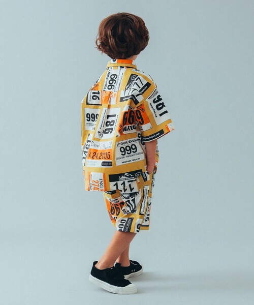 THE PARK SHOP（ザパークショップ）の「THE PARK SHOP / PARK マラソン シャツ 24（105～145cm）（シャツ/ブラウス・キッズ・ホワイト/イエロー系その他5・125/105/115/135）」の7枚目の写真