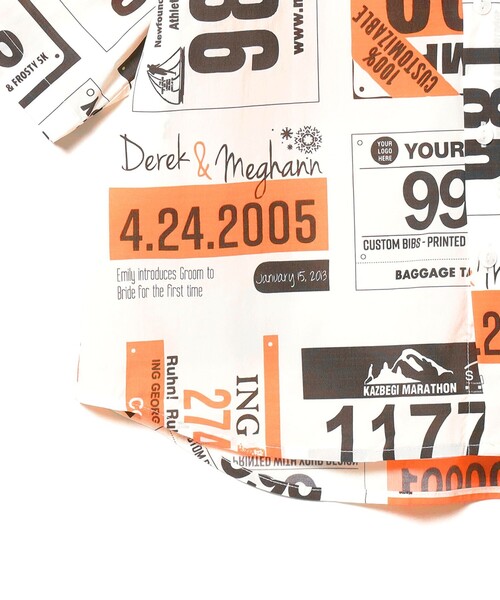 THE PARK SHOP（ザパークショップ）の「THE PARK SHOP / PARK マラソン シャツ 24（105～145cm）（シャツ/ブラウス・キッズ・ホワイト/イエロー系その他5・125/105/115/135）」の11枚目の写真