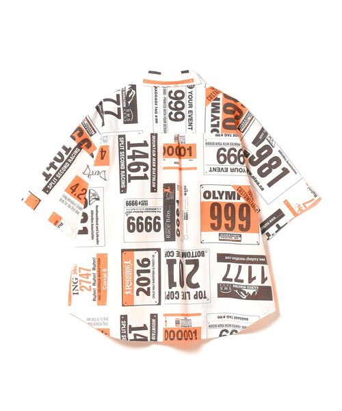 THE PARK SHOP（ザパークショップ）の「THE PARK SHOP / PARK マラソン シャツ 24（105～145cm）（シャツ/ブラウス・キッズ・ホワイト/イエロー系その他5・125/105/115/135）」の12枚目の写真