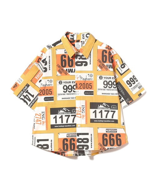 THE PARK SHOP（ザパークショップ）の「THE PARK SHOP / PARK マラソン シャツ 24（105～145cm）（シャツ/ブラウス・キッズ・ホワイト/イエロー系その他5・125/105/115/135）」の14枚目の写真