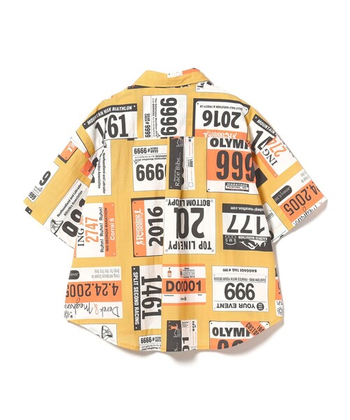 THE PARK SHOP（ザパークショップ）の「THE PARK SHOP / PARK マラソン シャツ 24（105～145cm）（シャツ/ブラウス・キッズ・ホワイト/イエロー系その他5・125/105/115/135）」の15枚目の写真