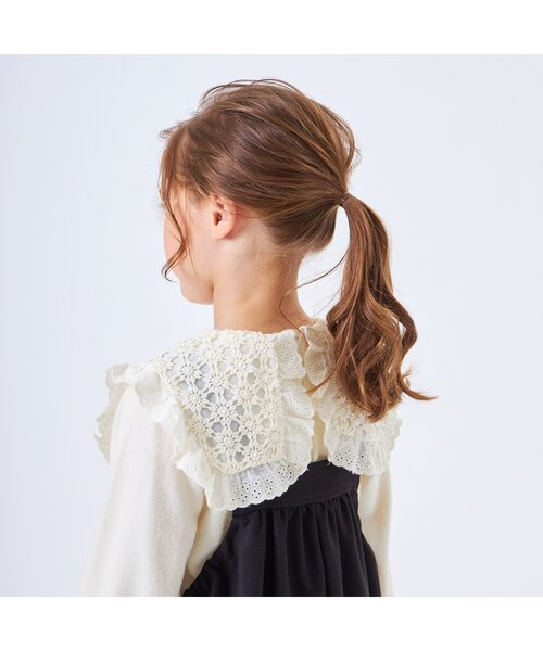 Seraph（セラフ）の「3wayカラートップス（Tシャツ/カットソー・キッズ・マスタード/ブラック/オフホワイト/ピンク・80/130/95/100/140/90/110/120）」の5枚目の写真