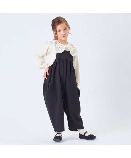 Seraph（セラフ）の「3wayカラートップス（Tシャツ/カットソー・キッズ・マスタード/ブラック/オフホワイト/ピンク・80/130/95/100/140/90/110/120）」の7枚目の写真