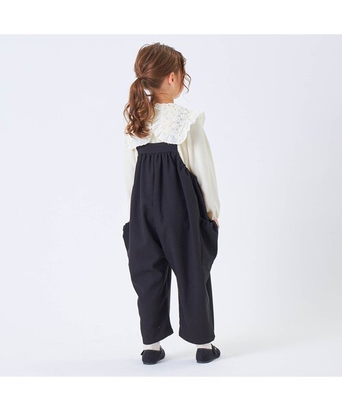 Seraph（セラフ）の「3wayカラートップス（Tシャツ/カットソー・キッズ・マスタード/ブラック/オフホワイト/ピンク・80/130/95/100/140/90/110/120）」の8枚目の写真