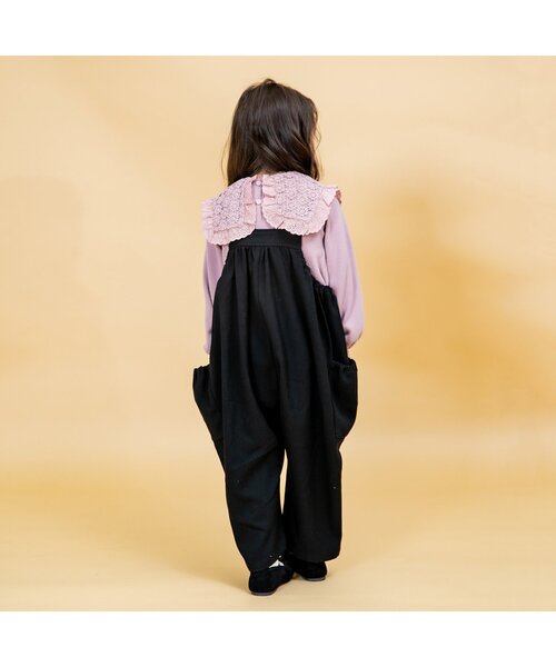 Seraph（セラフ）の「3wayカラートップス（Tシャツ/カットソー・キッズ・マスタード/ブラック/オフホワイト/ピンク・80/130/95/100/140/90/110/120）」の10枚目の写真