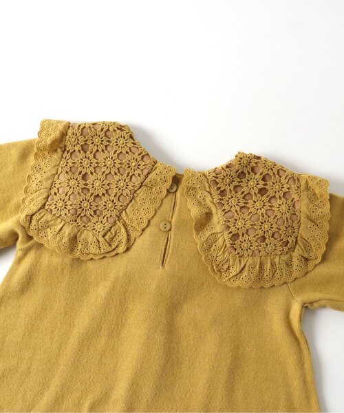 Seraph（セラフ）の「3wayカラートップス（Tシャツ/カットソー・キッズ・マスタード/ブラック/オフホワイト/ピンク・80/130/95/100/140/90/110/120）」の13枚目の写真