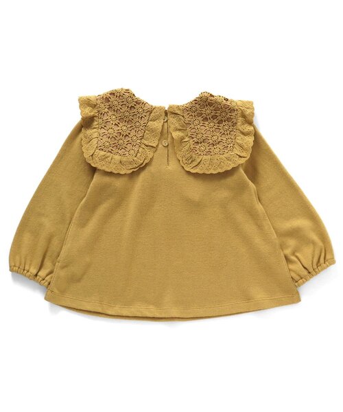 Seraph（セラフ）の「3wayカラートップス（Tシャツ/カットソー・キッズ・マスタード/ブラック/オフホワイト/ピンク・80/130/95/100/140/90/110/120）」の21枚目の写真