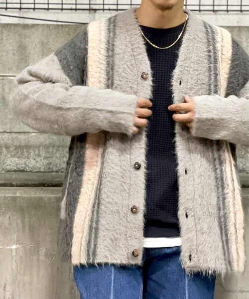 [美品]The Inoue Brothers Suri Cardigan Ｌ The Inoue Brothers ザ・イノウエブラザーズ Suri Cardigan