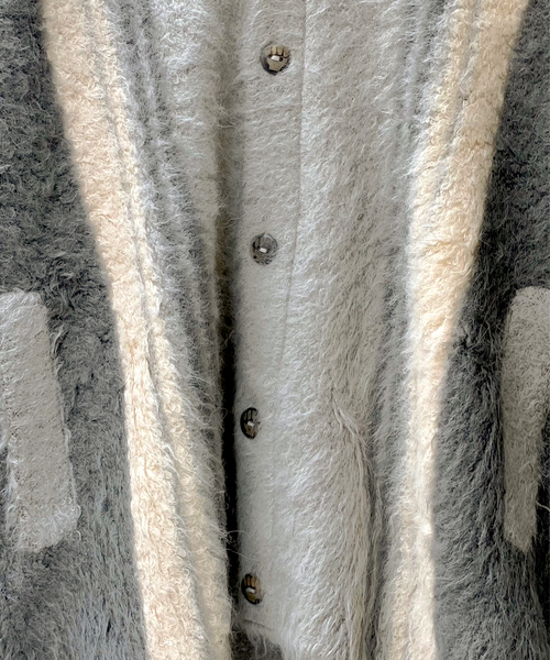 THE INOUE BROTHERS(ザイノウエブラザーズ)の「【THE INOUE BROTHERS / ザ イノウエブラザーズ】SURI CARDIGAN STRIPE(カーディガン/ボレロ・メンズ・チャコールグレー・MEDIUM)」の10枚目の写真
