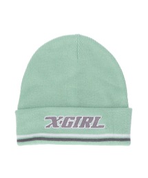 X-girl | STRIPED LOGO KNIT CAP(ニットキャップ/ビーニー)