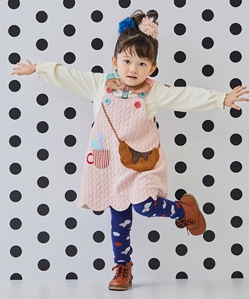 baby cheer(ベイビーチアー)の「ビスケット衿ブラウス(シャツ/ブラウス・キッズ・キナリ・110cm/80cm/90cm/100cm/120cm)」の4枚目の写真