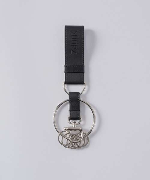 DOOPZ（ドープス）の「key ring - キーリング（キーケース/キーアクセサリー・メンズ・ブラック/キャメル・FREE）」の8枚目の写真