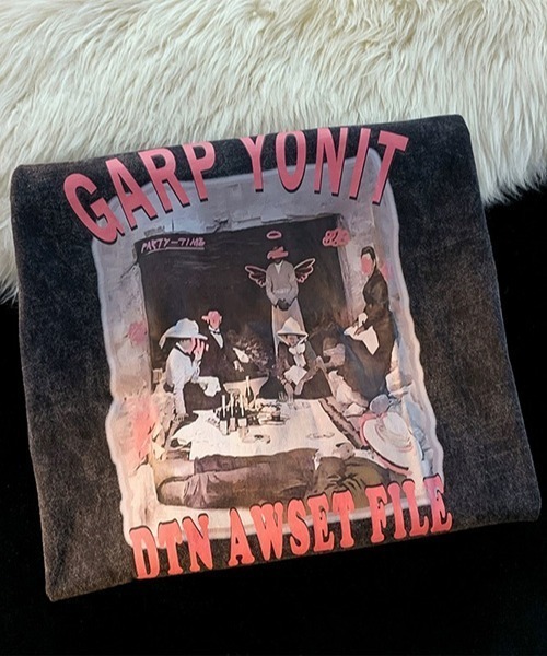 ROOPTOKYO（ループトウキョウ）の「VINTAGE DESIGN LS-T/ヴィンテージデザインロングスリーブT（Tシャツ/カットソー・メンズ・ブラック系1/ブラック系2/ブラック系3/ブラック系4・L/XL/XXL）」の7枚目の写真