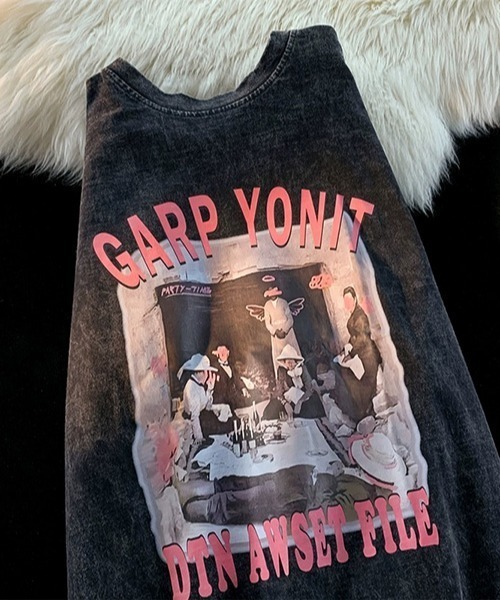 ROOPTOKYO（ループトウキョウ）の「VINTAGE DESIGN LS-T/ヴィンテージデザインロングスリーブT（Tシャツ/カットソー・メンズ・ブラック系1/ブラック系2/ブラック系3/ブラック系4・L/XL/XXL）」の13枚目の写真