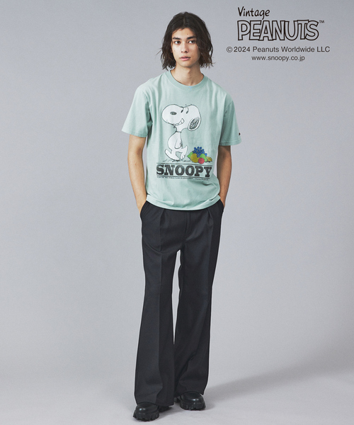 スヌーピー　半袖スウェット　ヴィンテージ FRUIT OF THE LOOM tシャツ 「FRUIT LOOM/フルーツオブザルーム