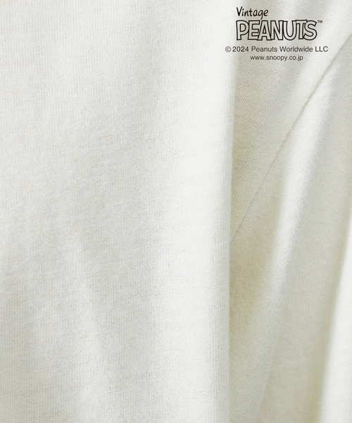FRUIT OF THE LOOM(フルーツオブザルーム)の「【FRUIT OF THE LOOM/フルーツオブザルーム】ヴィンテージスヌーピー半袖Tシャツシリーズ(Tシャツ/カットソー・メンズ・ブラック/サックスブルー/アイボリー/イエロー・L/S/M)」の18枚目の写真
