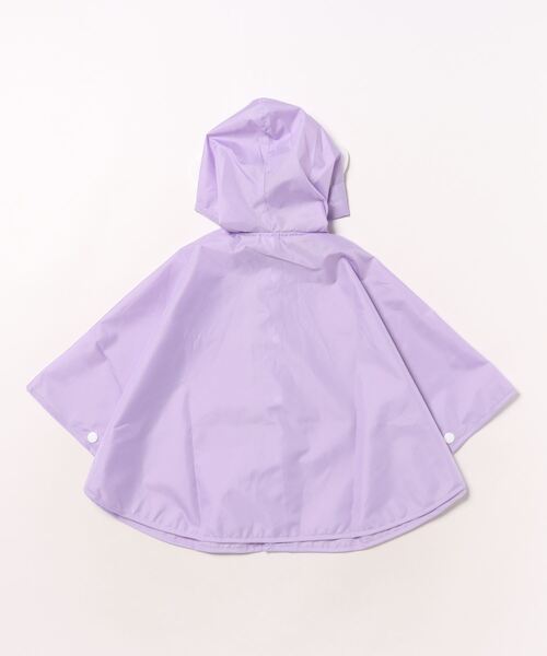 MR(まる)の「plain pattemアニマルレインポンチョ(レインコート/ポンチョ・キッズ・グリーン/パープル・M/S)」の3枚目の写真