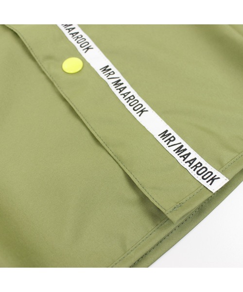 MR(まる)の「plain pattemアニマルレインポンチョ(レインコート/ポンチョ・キッズ・グリーン/パープル・M/S)」の5枚目の写真