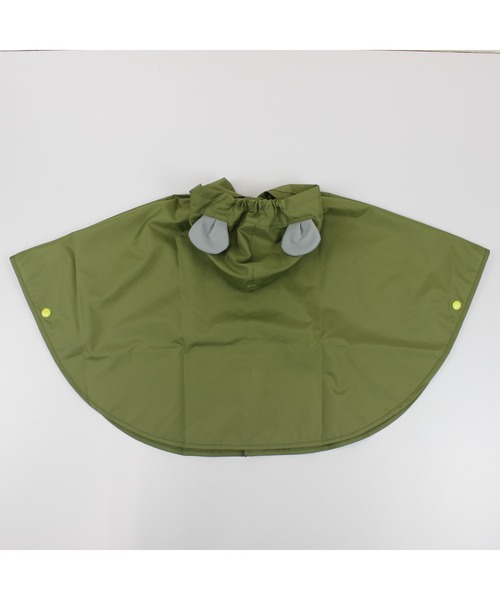 MR(まる)の「plain pattemアニマルレインポンチョ(レインコート/ポンチョ・キッズ・グリーン/パープル・M/S)」の8枚目の写真