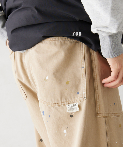 JOURNAL STANDARD relume（ジャーナルスタンダード　レリューム）の「【TEST / テスト】別注 ワイドベイカーパンツ（その他パンツ・メンズ・ベージュ/ブラック・MEDIUM/LARGE）」の20枚目の写真