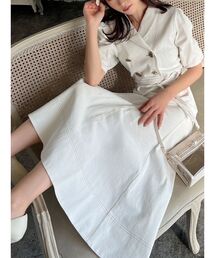 RESEXXY | ギャザーデザインマーメイドワンピース(ワンピース)