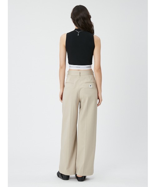 FRAY I.D(フレイアイディー)の「【pierre cardin】ハイネックニットタンク(ニット/セーター・レディース・ライトブルー/その他/ブラック/ホワイト・FREE)」の15枚目の写真