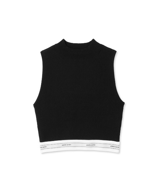FRAY I.D(フレイアイディー)の「【pierre cardin】ハイネックニットタンク(ニット/セーター・レディース・ライトブルー/その他/ブラック/ホワイト・FREE)」の17枚目の写真
