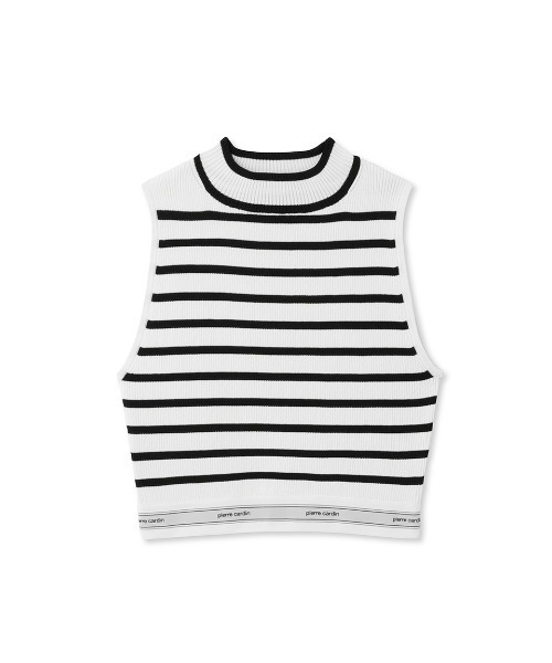 FRAY I.D(フレイアイディー)の「【pierre cardin】ハイネックニットタンク(ニット/セーター・レディース・ライトブルー/その他/ブラック/ホワイト・FREE)」の19枚目の写真