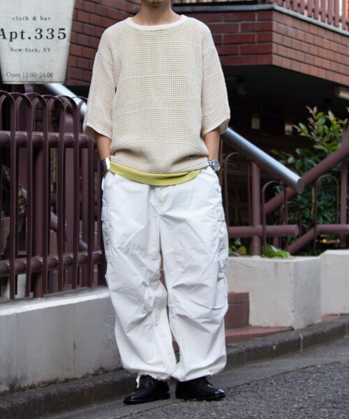 ARMY TWILL（アーミーツイル）の「【限定展開】【ARMY TWILL/アーミーツイル】CARGO PANTS カーゴパンツ ミリタリー（カーゴパンツ・メンズ・ホワイト/カーキ/ブラック・M/L）」の5枚目の写真