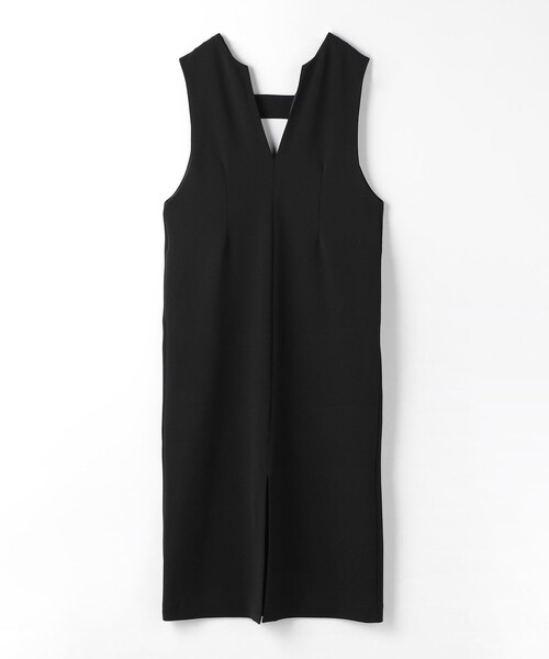 green label relaxing（グリーンレーベルリラクシング）の「ジョーゼット ジャンパースカート（ワンピース・レディース・ブラック/モカ/ネイビー・FREE）」の22枚目の写真