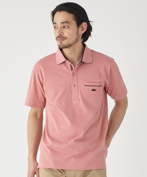 KRIFF MAYER（クリフメイヤー）の「ツアーポロ（ポロシャツ・メンズ・ピンク/ミント/ネイビー/ブラック/オフホワイト/グレー/ブルー/ダークグリーン/ターコイズブルー・SMALL/MEDIUM/LARGE/X-LARGE）」の9枚目の写真