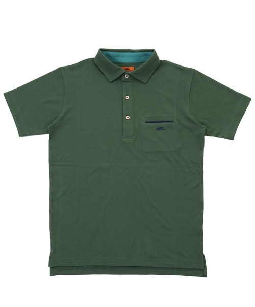 KRIFF MAYER（クリフメイヤー）の「ツアーポロ（ポロシャツ・メンズ・ピンク/ミント/ネイビー/ブラック/オフホワイト/グレー/ブルー/ダークグリーン/ターコイズブルー・SMALL/MEDIUM/LARGE/X-LARGE）」の4枚目の写真