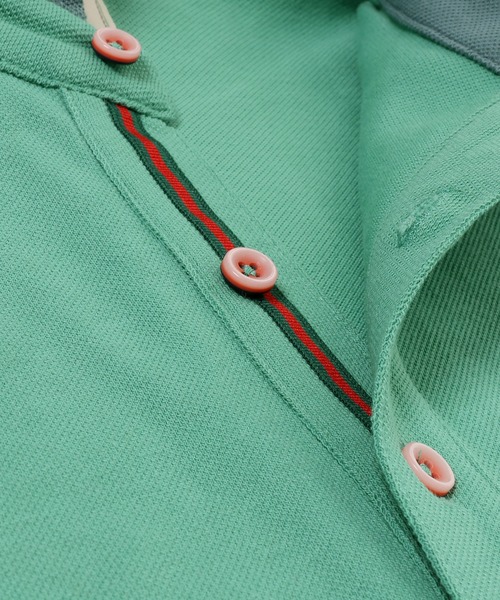 KRIFF MAYER（クリフメイヤー）の「ツアーポロ（ポロシャツ・メンズ・ピンク/ミント/ネイビー/ブラック/オフホワイト/グレー/ブルー/ダークグリーン/ターコイズブルー・SMALL/MEDIUM/LARGE/X-LARGE）」の16枚目の写真