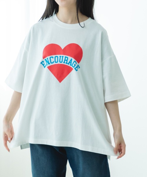 pairmanon(ペアマノン)の「【リンクコーデ】【ママサイズ】オリジナル プリントTシャツ(Tシャツ/カットソー・レディース・ブラック系その他/ホワイト系その他/ホワイト/ブルー系その他/ライトブルー/ライトベージュ/グレー系その他・FREE)」の2枚目の写真