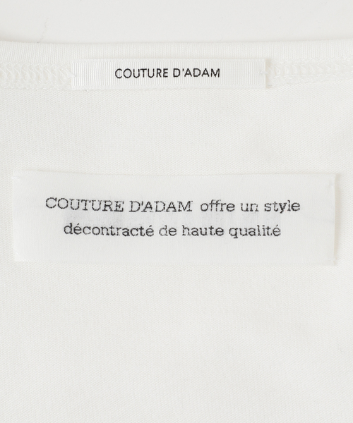 EDIFICE(エディフィス)の「【COUTURE D`ADAM / クチュールドアダム】Sequin Basque Shirt(Tシャツ/カットソー・メンズ・ホワイト・FREE)」の10枚目の写真