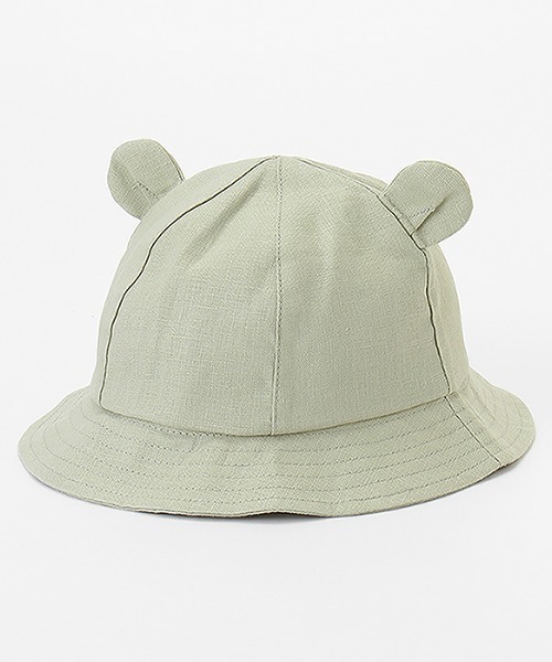 petit main(プティマイン)の「アニマルハット(ハット・キッズ・ブルー/アイボリー/ライトグリーン・48cm/46cm)」の8枚目の写真