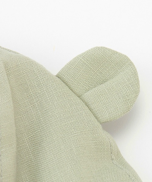 petit main(プティマイン)の「アニマルハット(ハット・キッズ・ブルー/アイボリー/ライトグリーン・48cm/46cm)」の4枚目の写真