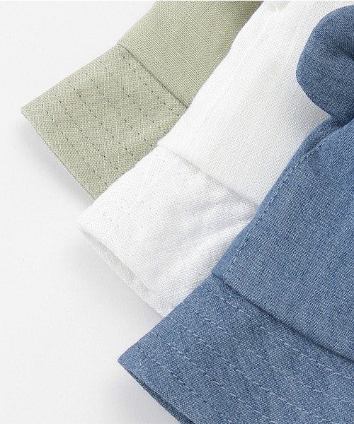 petit main(プティマイン)の「アニマルハット(ハット・キッズ・ブルー/アイボリー/ライトグリーン・48cm/46cm)」の5枚目の写真