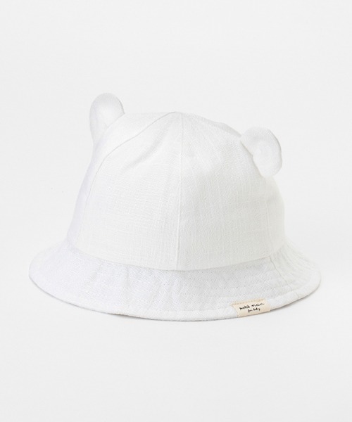 petit main(プティマイン)の「アニマルハット(ハット・キッズ・ブルー/アイボリー/ライトグリーン・48cm/46cm)」の17枚目の写真