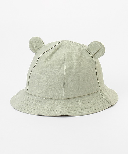 petit main(プティマイン)の「アニマルハット(ハット・キッズ・ブルー/アイボリー/ライトグリーン・48cm/46cm)」の18枚目の写真