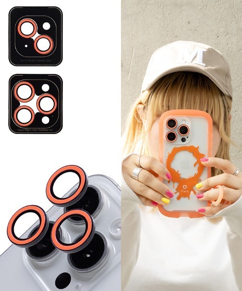 iPhone 15/15 Pro/15 Plus/15 Pro Max専用 iFace Camera Lens Cover