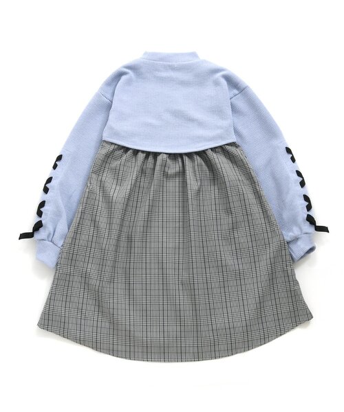 algy（アルジー）の「タンタケトップス&ワンピセット（ワンピース・キッズ・チェック/ラベンダー/ライム・XX-SMALL/X-SMALL/MEDIUM/SMALL）」の19枚目の写真